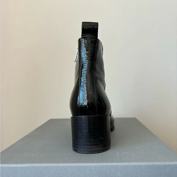 Everlane Boss Boot Black Patent - Picture 9 of 16
